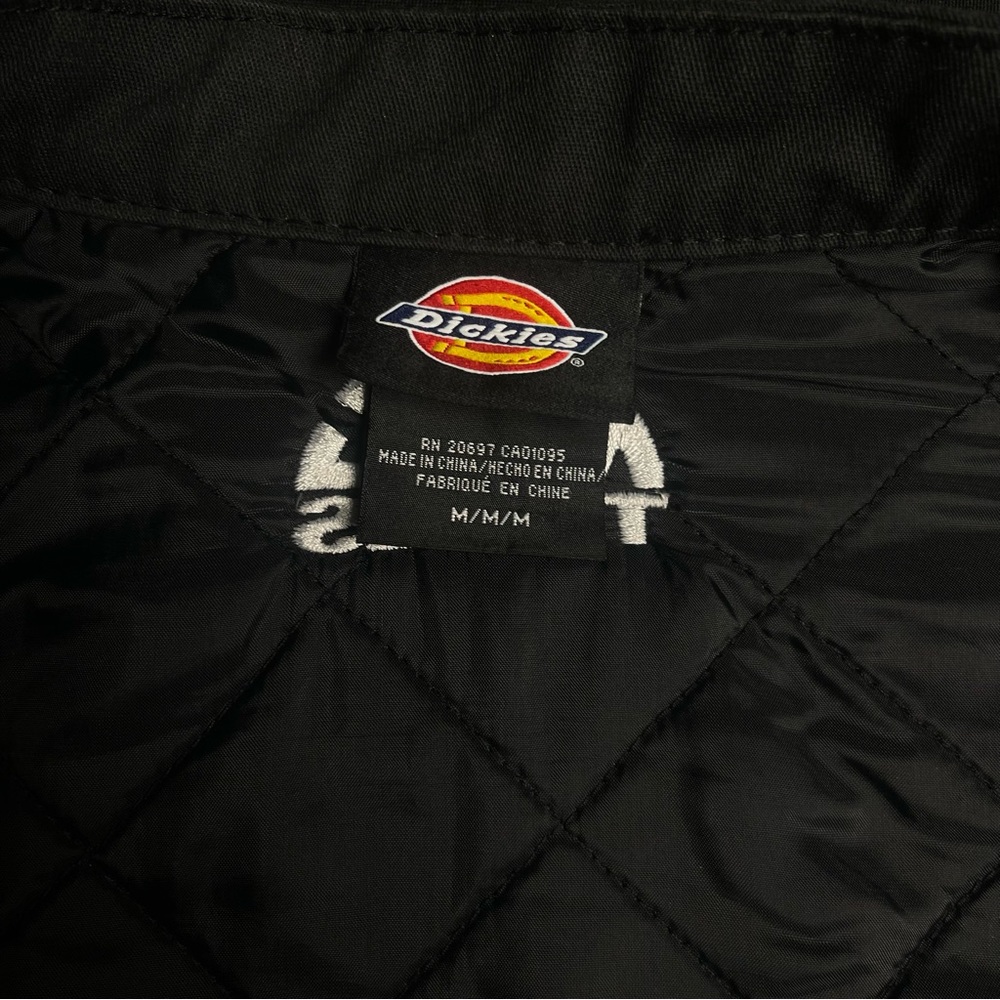 Dickies Black and Gray Bomber Jacket - Picture 3 of 6